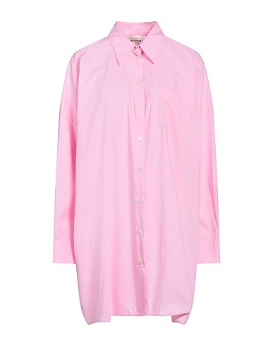 SEMICOUTURE Hemdkleid Rosa 100% Baumwolle
