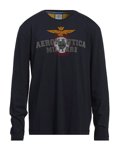 AERONAUTICA MILITARE T-shirt Midnight blue 100% Cotton