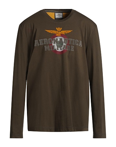 AERONAUTICA MILITARE T-shirt Military green 100% Cotton