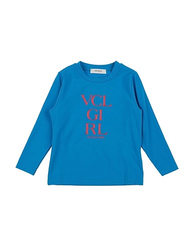 VICOLO T-shirt Azure 93% Cotton, 7% Elastane