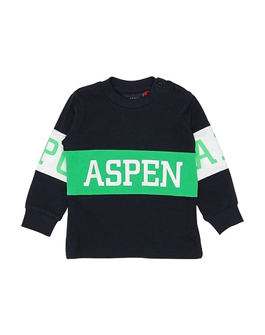 ASPEN POLO CLUB T-shirt Midnight blue 95% Cotton, 5% Elastane
