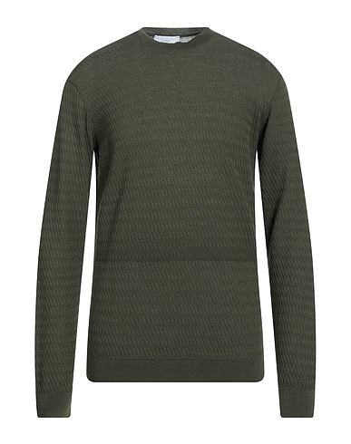 DIKTAT Pullover Militärgrün 100% Baumwolle