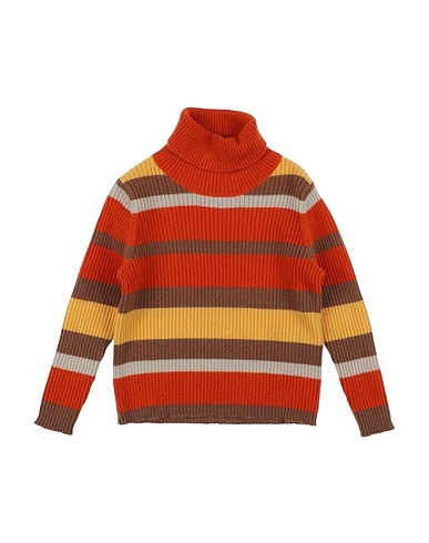 IL GUFO Dolcevita Arancione 100% Lana Merino