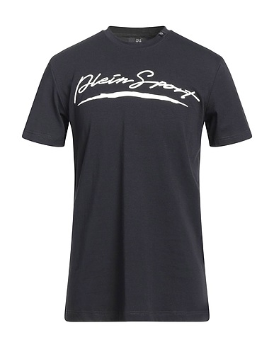 PLEIN SPORT T-shirt Nero 95% Cotone, 5% Elastan