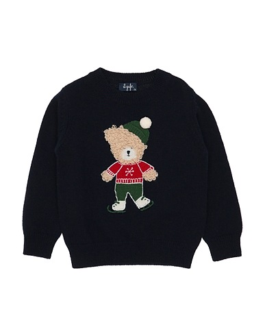 IL GUFO Sweater Midnight blue 100% Merino Wool