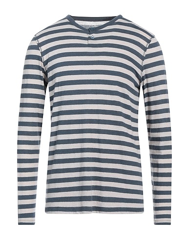 MAJESTIC FILATURES T-shirt Midnight blue 70% Cotton, 30% Cashmere