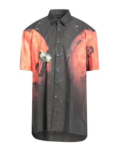 COSTUME NATIONAL Patterned shirt Black 100% Cotton