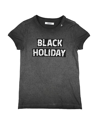 REPLAY & SONS T-shirt Charcoal 100% Cotton
