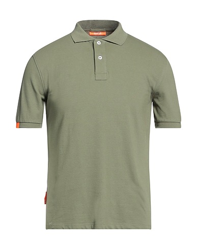 SUNS BOARDS Poloshirt Militärgrün 95% Baumwolle, 5% Elastan