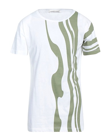 LAMBERTO LOSANI T-shirt White 100% Cotton
