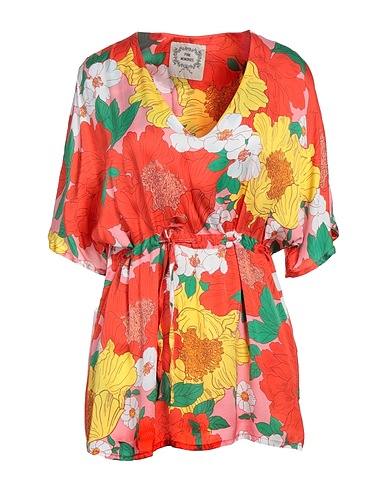PINK MEMORIES Top Rosso 100% Viscosa