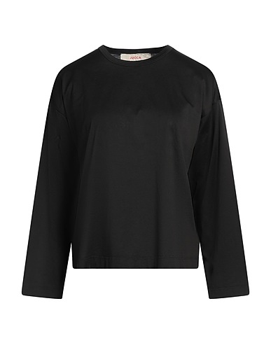 JUCCA Basic T-Shirt Black 100% Cotton