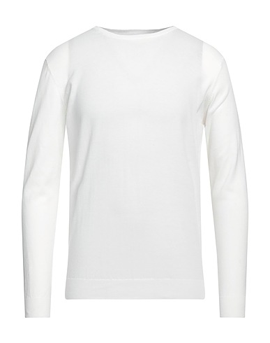 DIKTAT Sweater White 100% Cotton