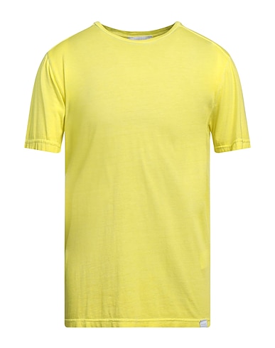 DIKTAT Basic T-Shirt Yellow 50% Cotton, 50% Modal