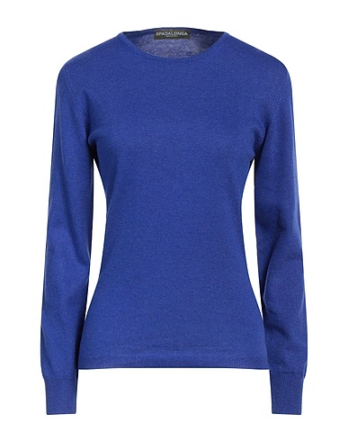 SPADALONGA Pullover Blu 100% Lana Vergine