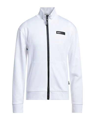 PLEIN SPORT Sweatshirt White 52% Cotton, 48% Polyester
