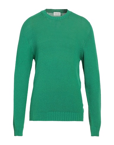 SCAGLIONE Pullover Verde 100% Seta