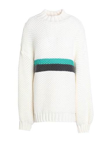 TOPSHOP Turtleneck White 100% Acrylic