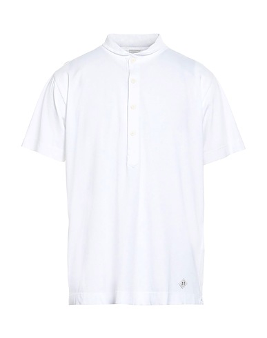 MOLO ELEVEN Polo shirt White 100% Cotton