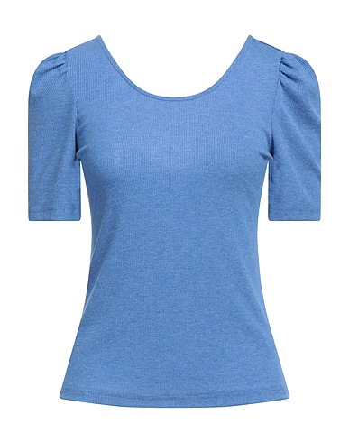 FRNCH Sweater Pastel blue 61% Polyester, 33% Viscose, 6% Elastane