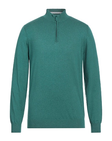ALAN PAINE Dolcevita Verde 70% Cotone, 20% Seta, 10% Cachemire