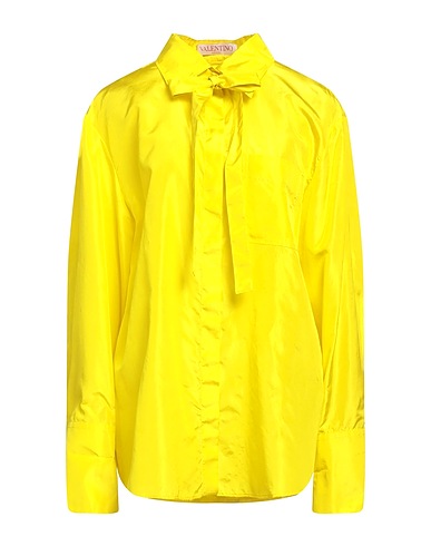 VALENTINO GARAVANI Silk shirts & blouses Yellow 100% Silk