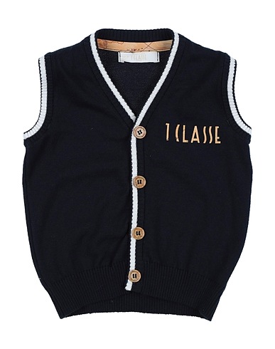 ALVIERO MARTINI 1a CLASSE Cardigan Midnight blue Cotton