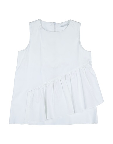 MEILISA BAI Blouse White 97% Cotton, 3% Elastane