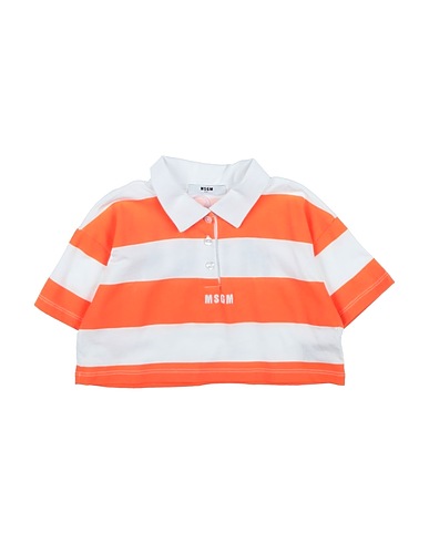 MSGM Polo shirt Orange 100% Cotton