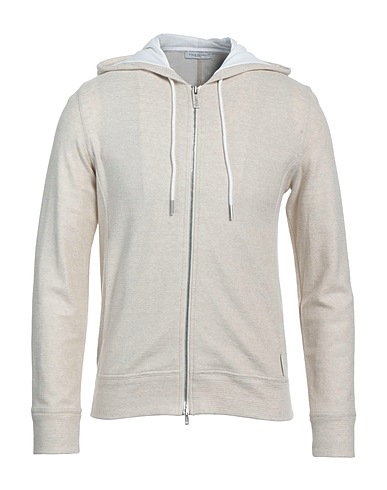 PAOLO PECORA Sweater Beige 52% Linen, 48% Cotton