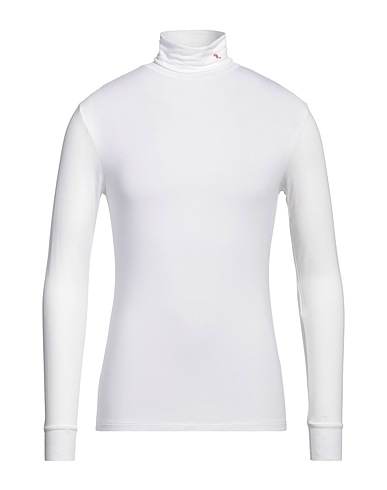 RAF SIMONS Ｔシャツ ホワイト レーヨン 95% / ポリウレタン 5%