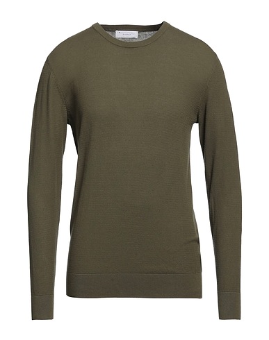 DIKTAT Sweater Military green 100% Cotton