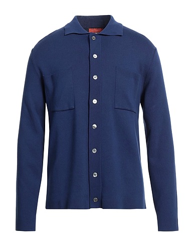 DANIELE FIESOLI Cardigan Blu navy 100% Cotone