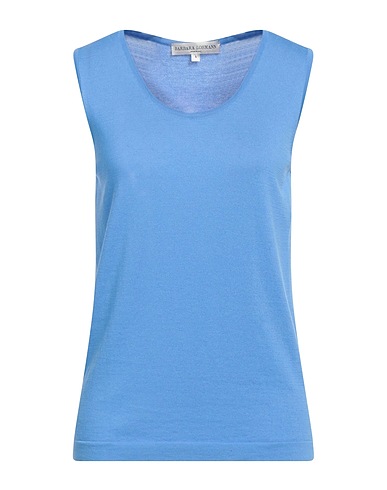 BARBARA LOHMANN Pullover Hellblau 100% Baumwolle