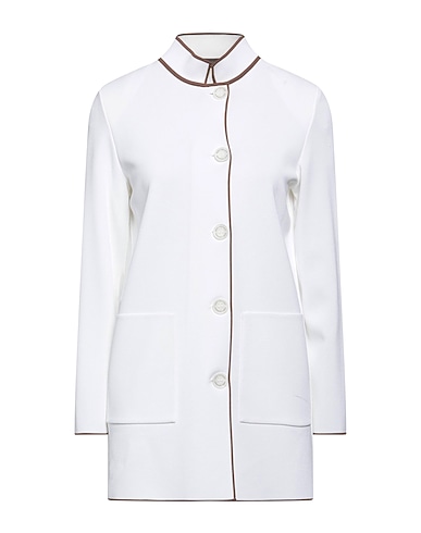 NINO COLOMBO Кардиган Белый 96% Район, 4% Elitè