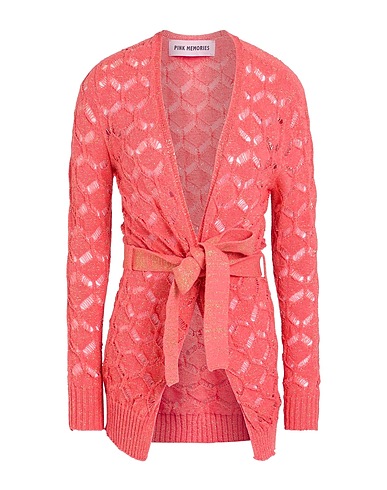PINK MEMORIES Cardigan 50% Coton, 50% Acrylique, Polyester métallisé, Polyamide