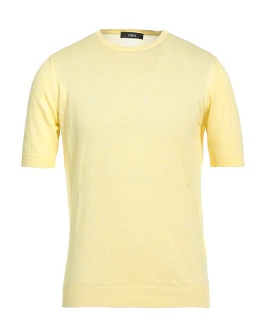 EYNESSE Jumper Yellow 77% Linen, 23% Cotton
