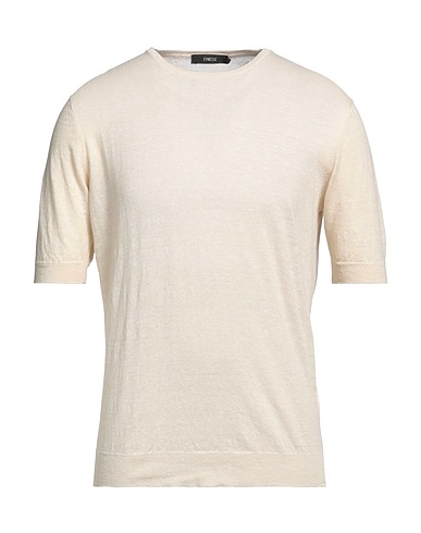 EYNESSE Pullover Avorio 77% Lino, 23% Cotone