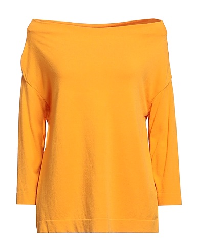 BASE MILANO Jumper Orange 82% Viscose, 18% Polyester