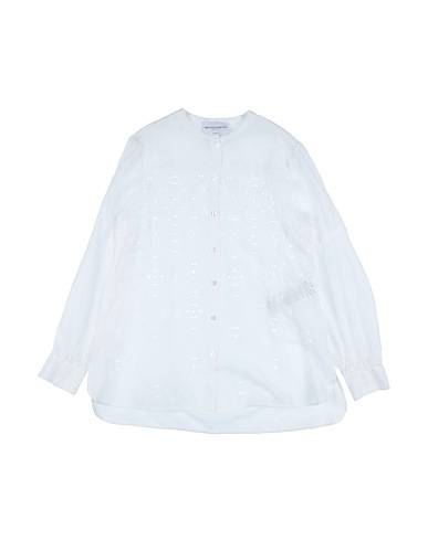 ERMANNO SCERVINO JUNIOR Top Ivory 100% Cotton
