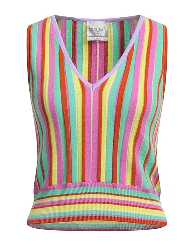 FORTE_FORTE Jumper Light green 85% Virgin Wool, 15% Cotton