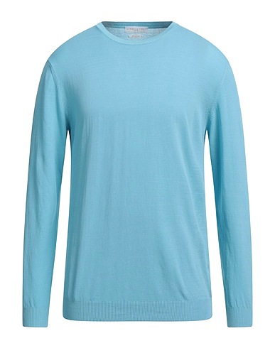 DANIELE FIESOLI Sweater Sky blue 100% Cotton