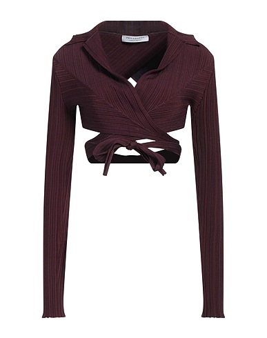 PHILOSOPHY di LORENZO SERAFINI Shrug Burgundy 100% Viscose