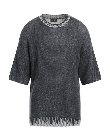 DONDUP Pullover Nachtblau 50% Leinen, 50% Baumwolle