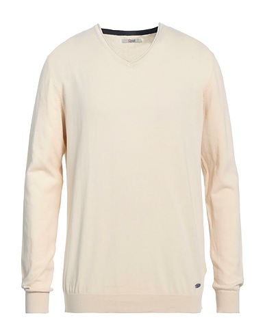 GAUDÌ Pullover Beige 80% Cotone, 20% Poliammide