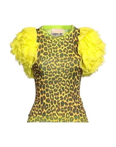 ANIYE BY Jumper Lime green 60% Polyester, 40% Cotton, Polyamide