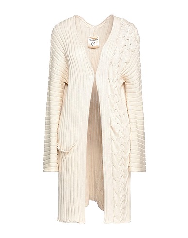 SEMICOUTURE Cardigan Ivory 100% Cotton