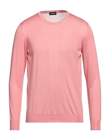DRUMOHR Pullover Lachs 100% Seide