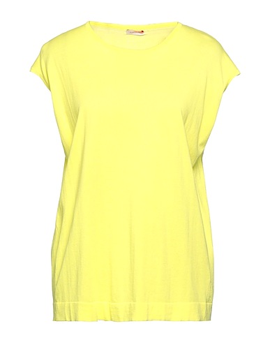 ROSSOPURO Pullover Gelb 100% Baumwolle