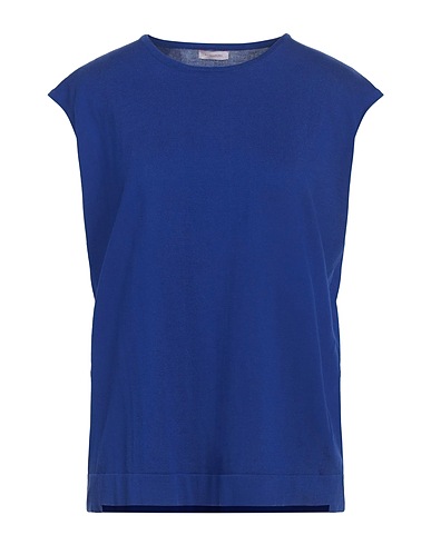 ROSSOPURO Jumper Bright blue 100% Cotton